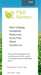Mobile Screenshot of pdnursery.com